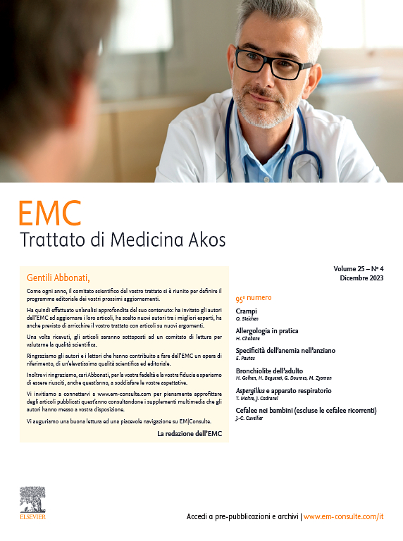 Go to journal home page - EMC - AKOS - Trattato di Medicina
